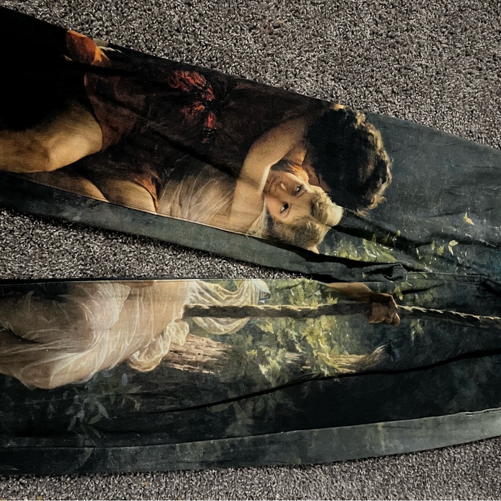 Artistic Print Leggings